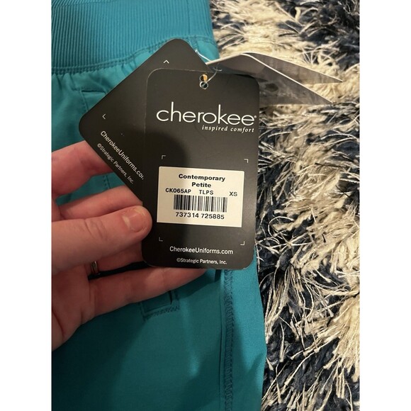 Cherokee Infinity Women’s Mid-Rise Teal, X-Small Petite, NWT - Picture 6 of 6